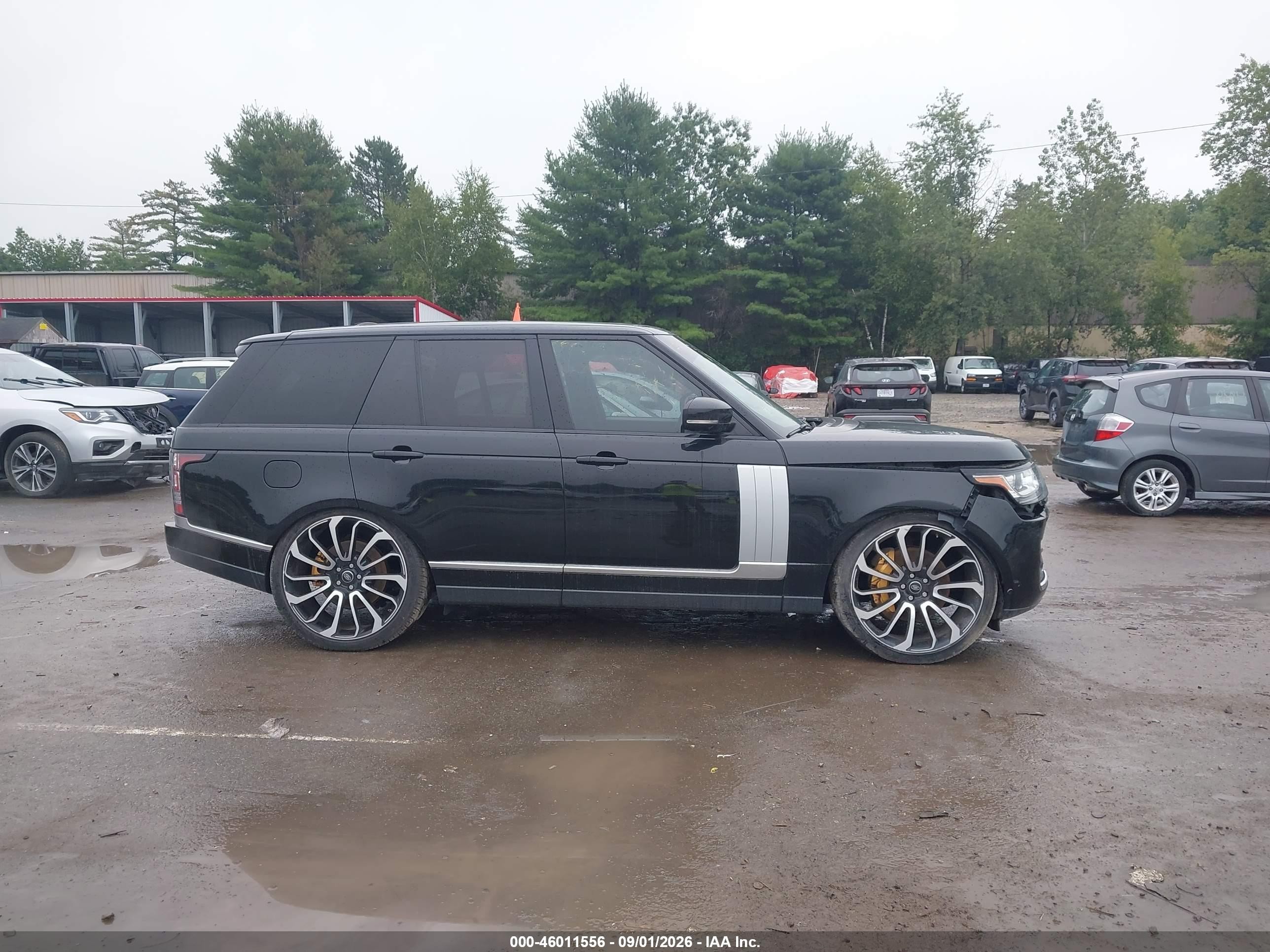 2013 Land Rover Range Rover Hse Black vin: SALGS2DF8DA111004