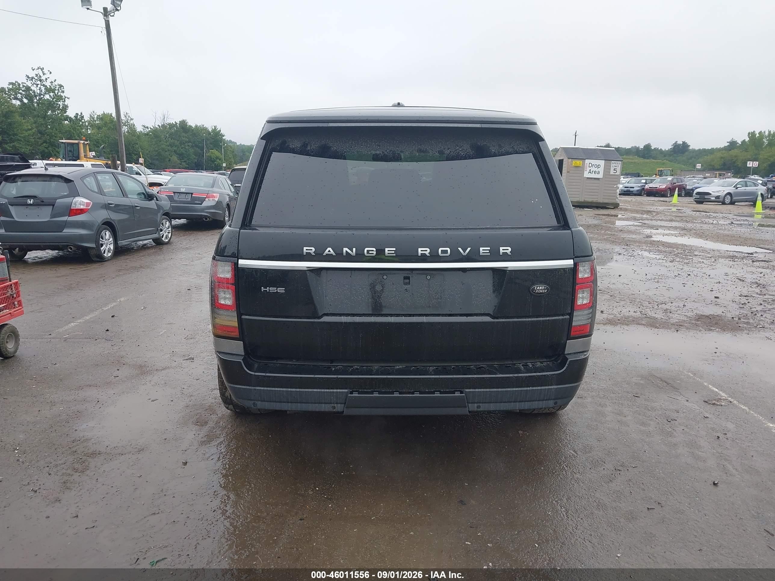 2013 Land Rover Range Rover Hse Black vin: SALGS2DF8DA111004