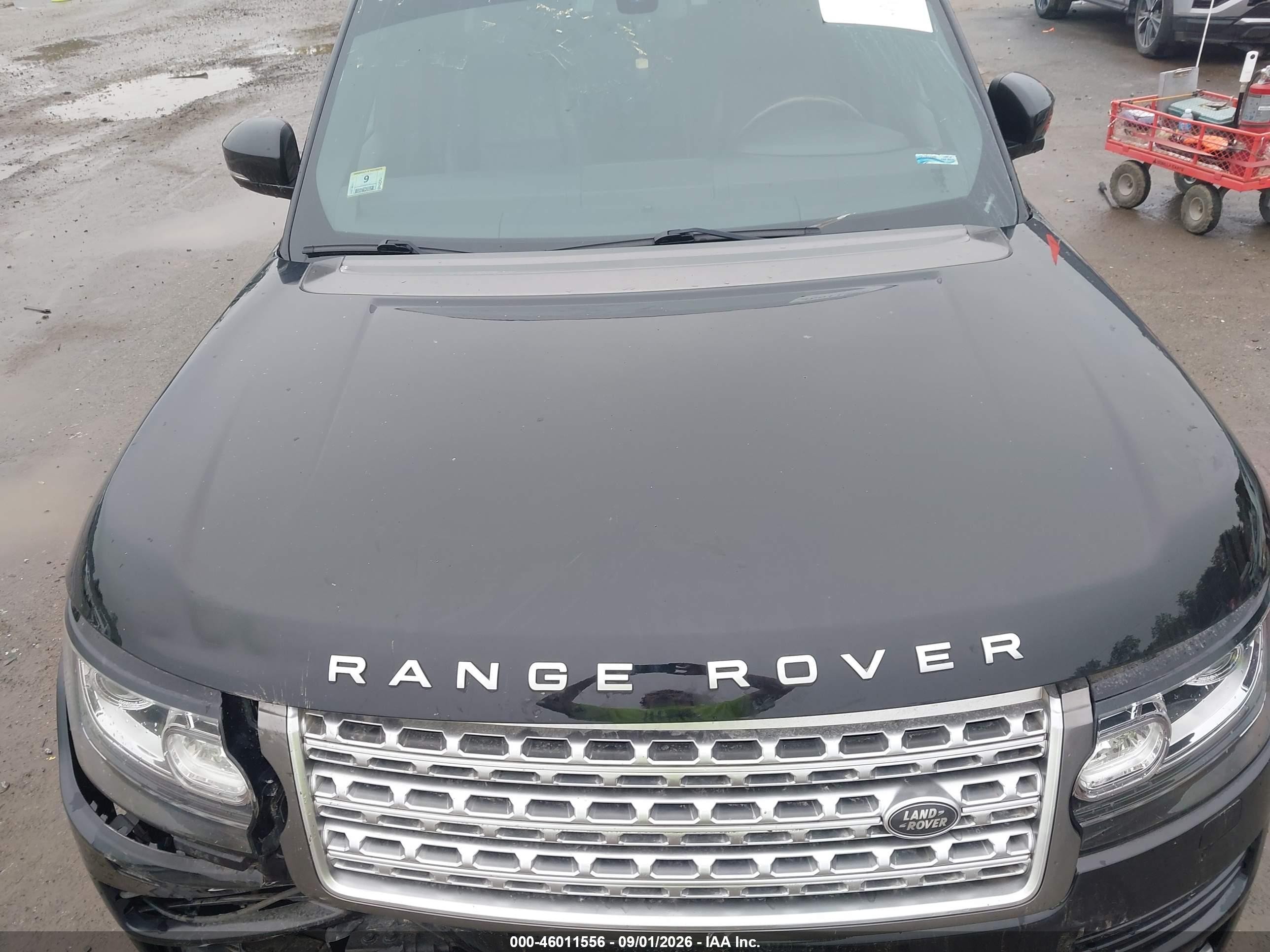 2013 Land Rover Range Rover Hse Black vin: SALGS2DF8DA111004