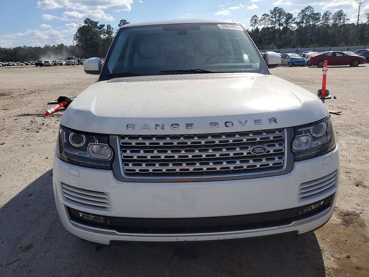2013 Land Rover Range Rover Hse White vin: SALGS2DF9DA100965