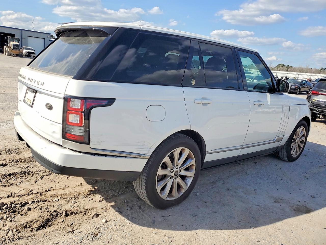2013 Land Rover Range Rover Hse White vin: SALGS2DF9DA100965