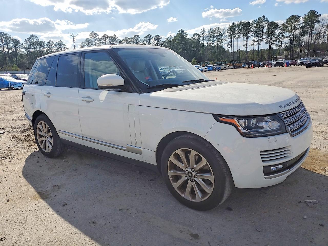 2013 Land Rover Range Rover Hse White vin: SALGS2DF9DA100965
