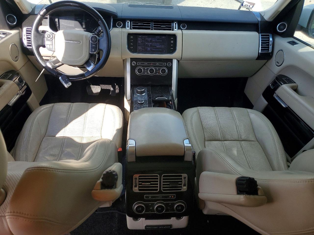 2013 Land Rover Range Rover Hse White vin: SALGS2DF9DA100965