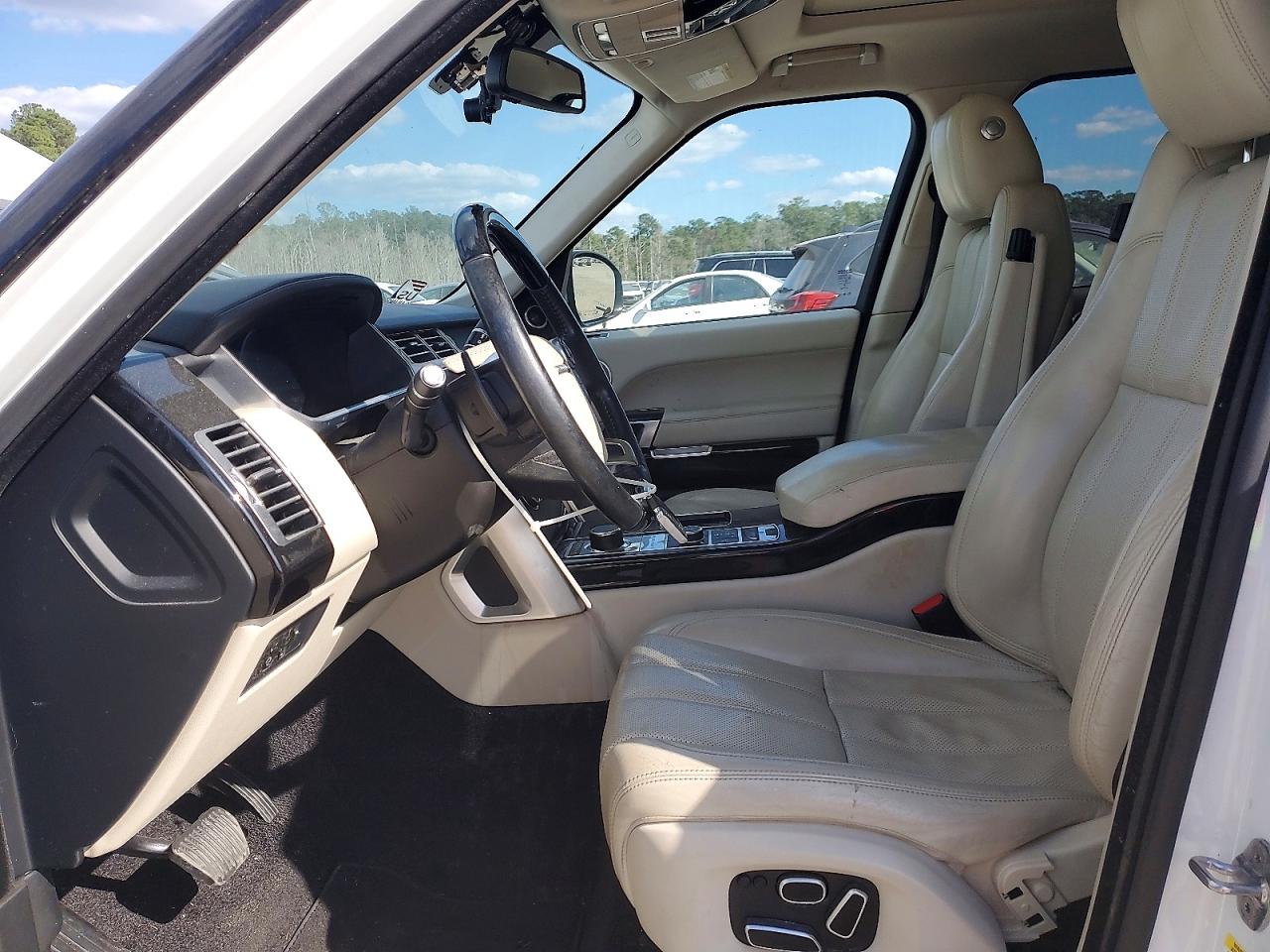 2013 Land Rover Range Rover Hse White vin: SALGS2DF9DA100965
