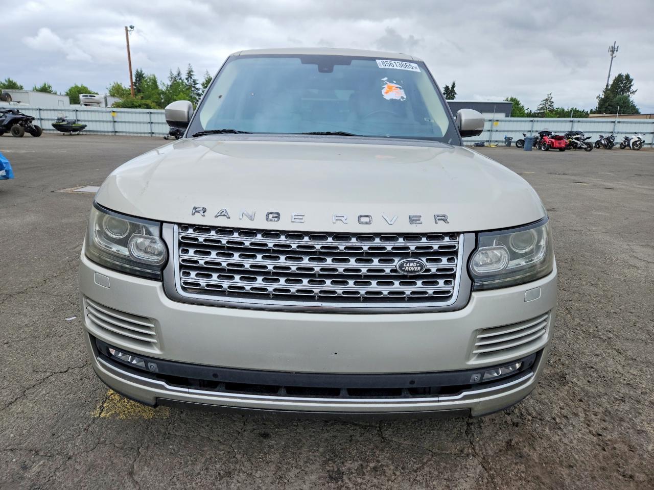 2013 Land Rover Range Rover Supercharged Золотой vin: SALGS2EF0DA100772