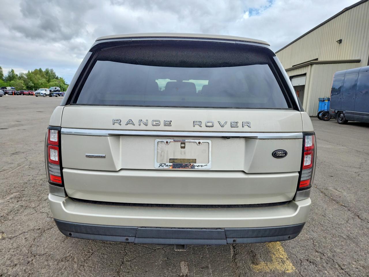 2013 Land Rover Range Rover Supercharged Золотой vin: SALGS2EF0DA100772