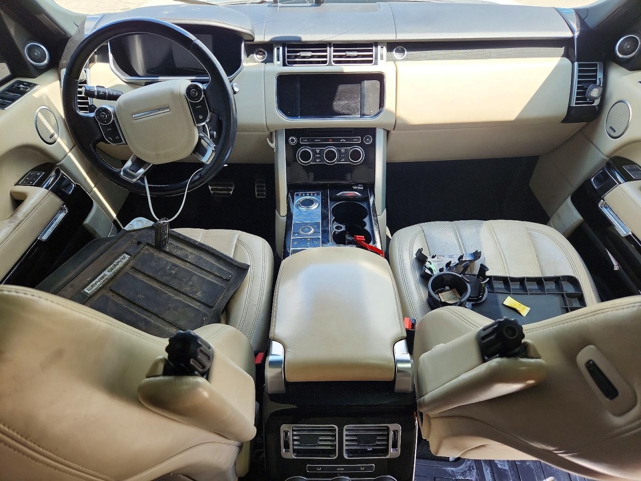 2013 Land Rover Range Rover Supercharged White vin: SALGS2EF2DA104838