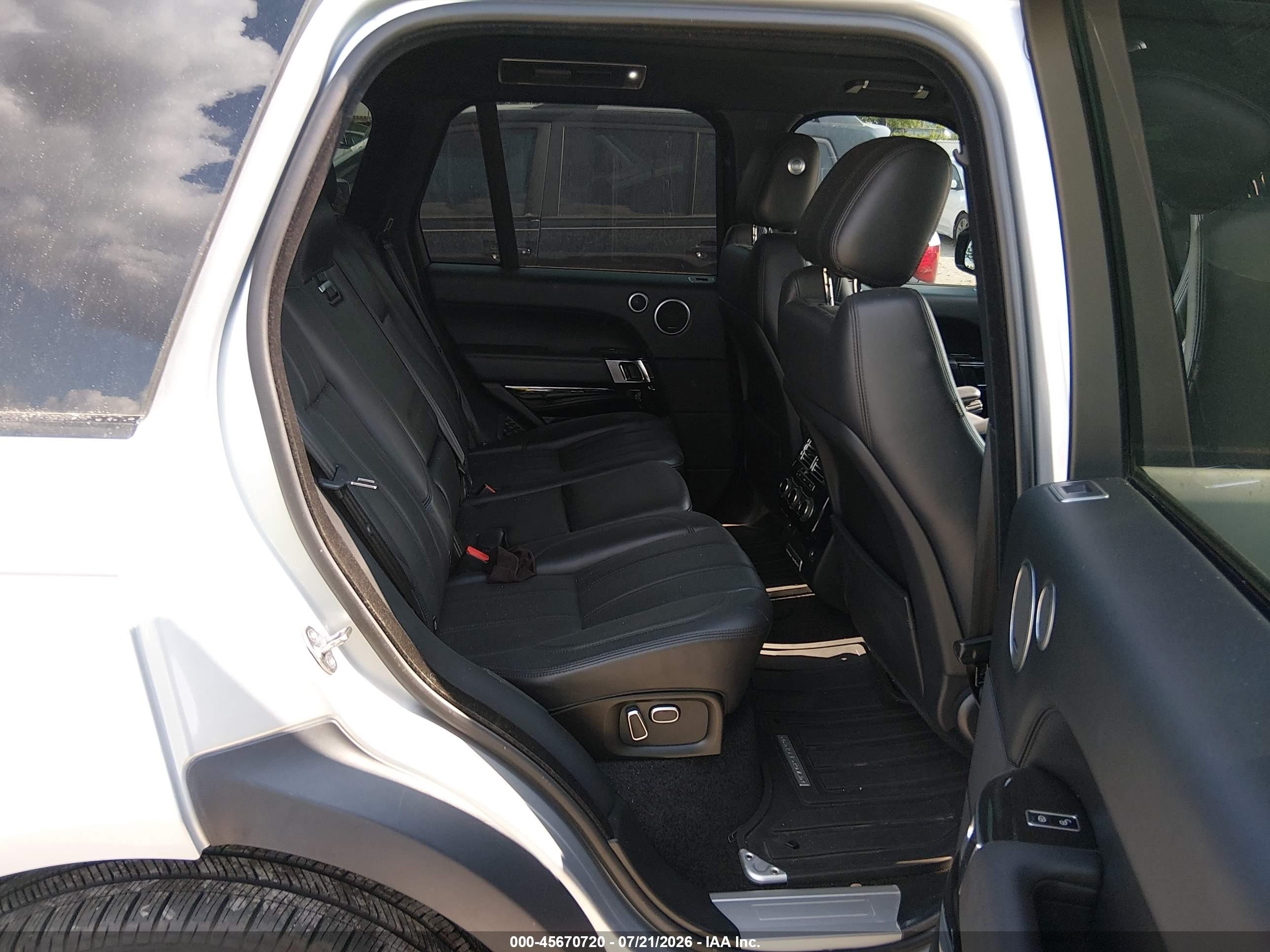 2013 Land Rover Range Rover Supercharged Silver vin: SALGS2EF3DA114441