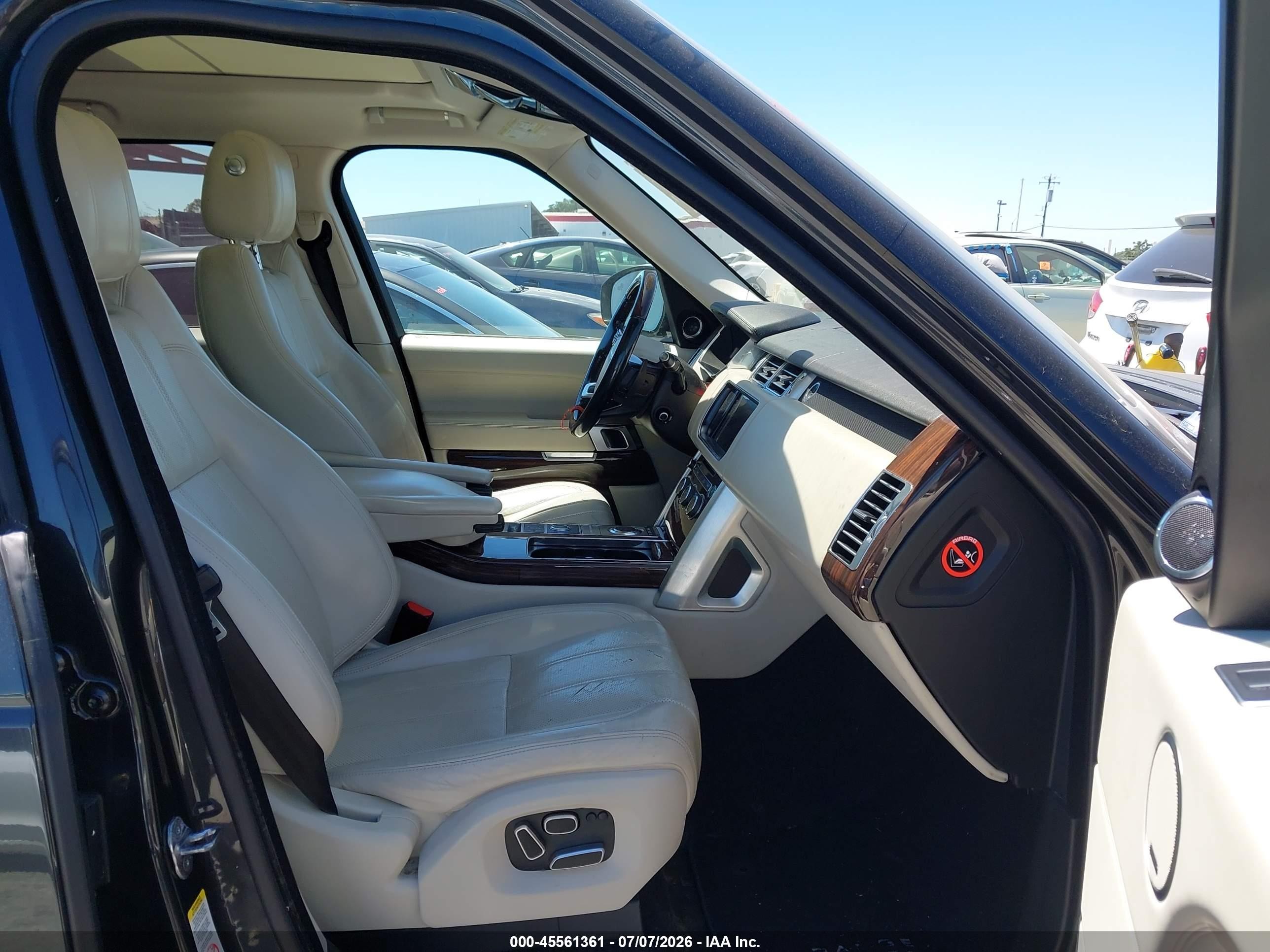 2014 Land Rover Range Rover 5.0l V8 Supercharged/5.0l V8 Supercharged Ebony Edition Gray vin: SALGS2EF4EA142847