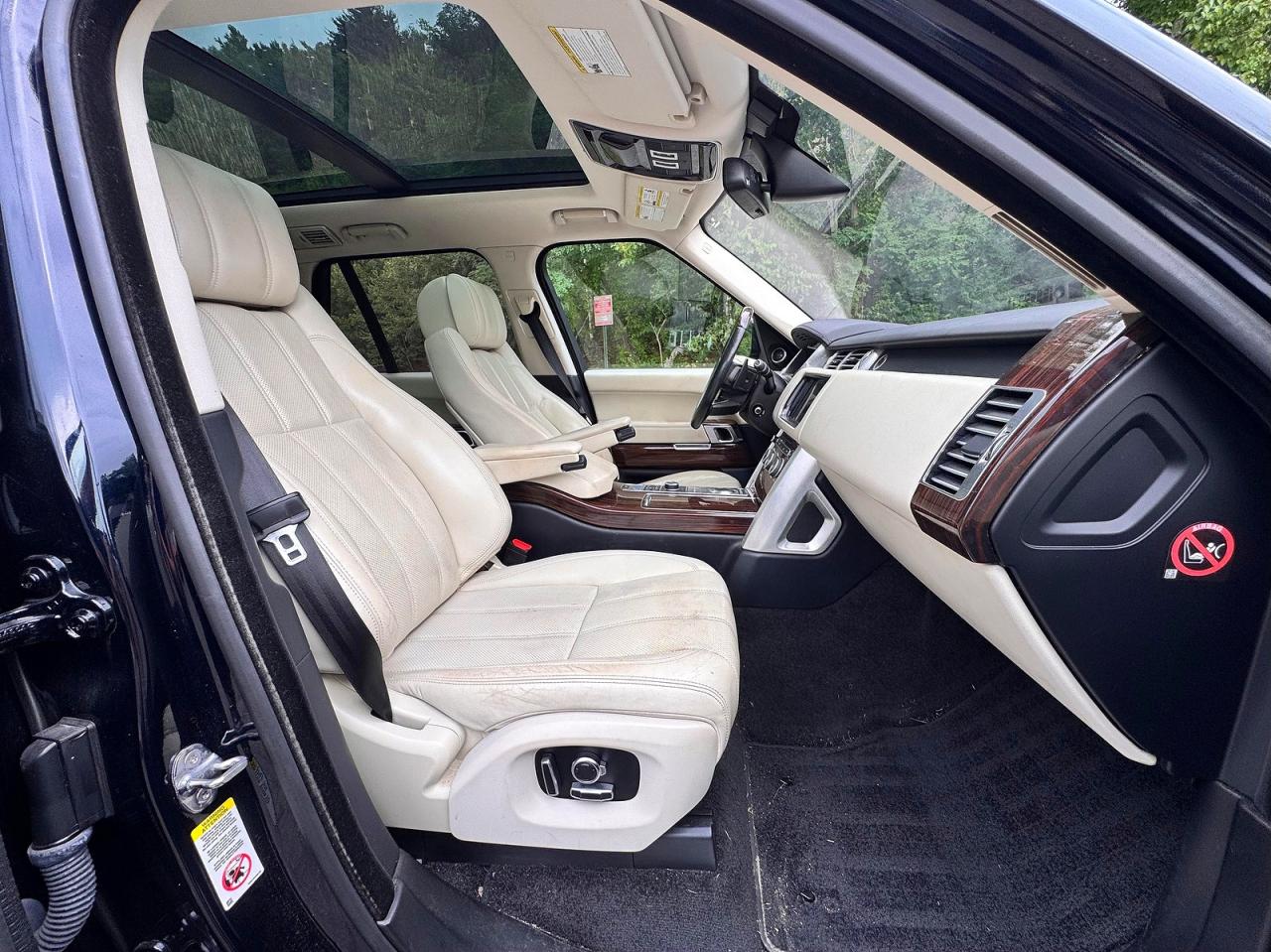 2016 Land Rover Range Rover Supercharged Black vin: SALGS2EF4GA244362