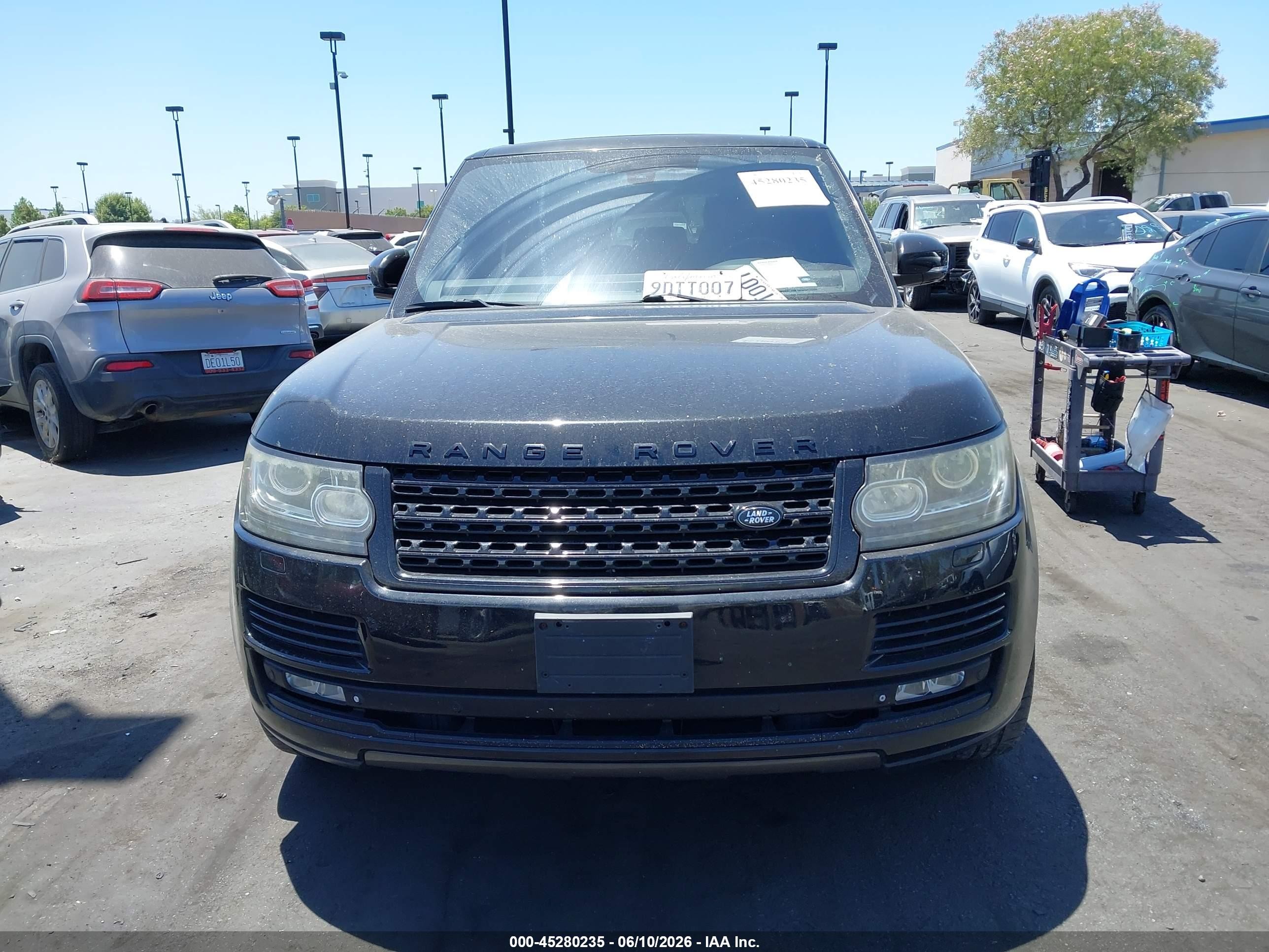 2014 Land Rover Range Rover 5.0l V8 Supercharged/5.0l V8 Supercharged Ebony Edition Black vin: SALGS2EF5EA143361