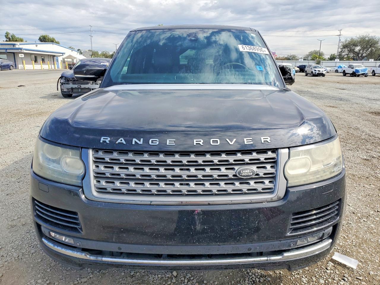 2014 Land Rover Range Rover Supercharged Black vin: SALGS2EF6EA133387