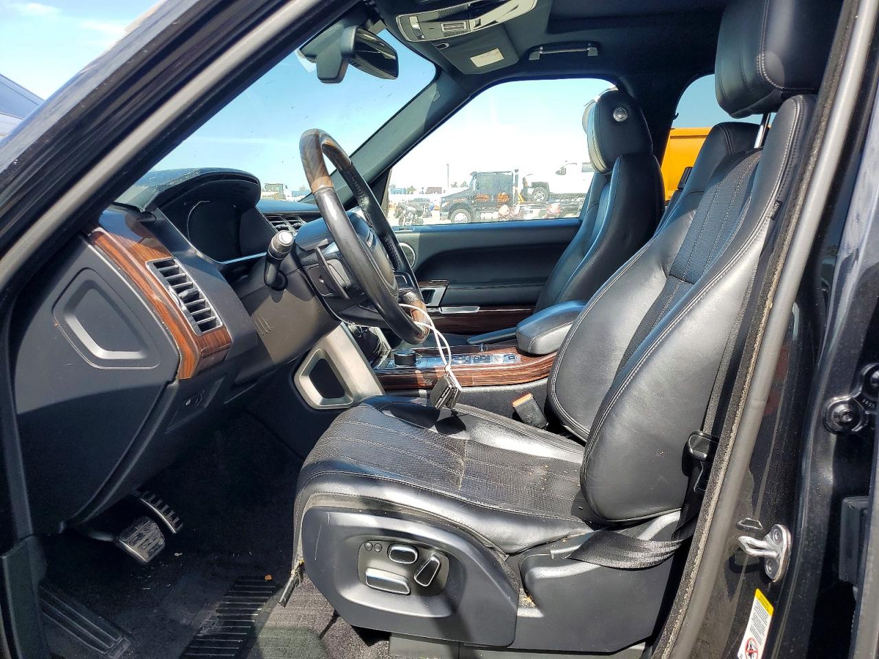 2014 Land Rover Range Rover Supercharged Black vin: SALGS2EF6EA133387