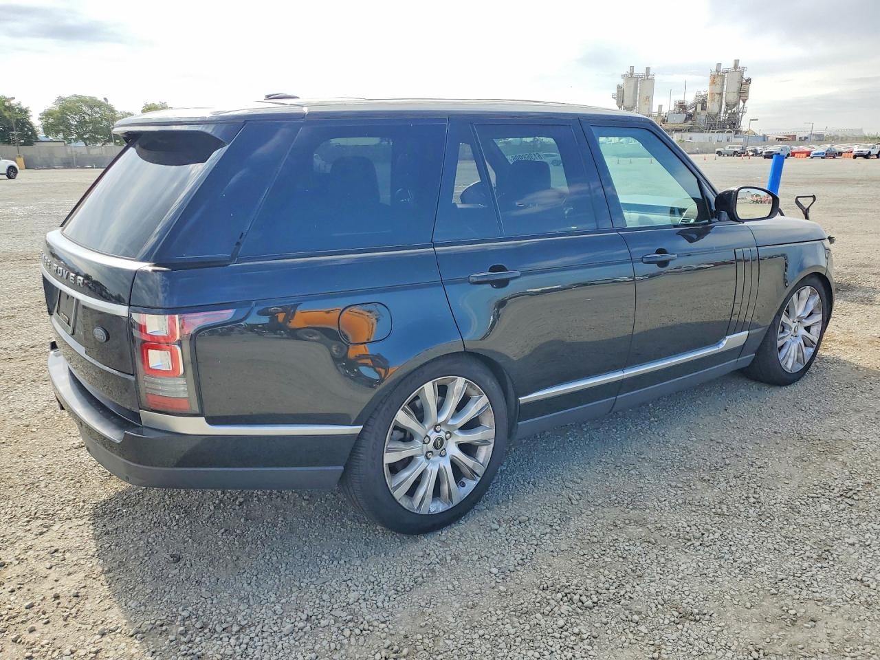 2014 Land Rover Range Rover Supercharged Black vin: SALGS2EF6EA133387