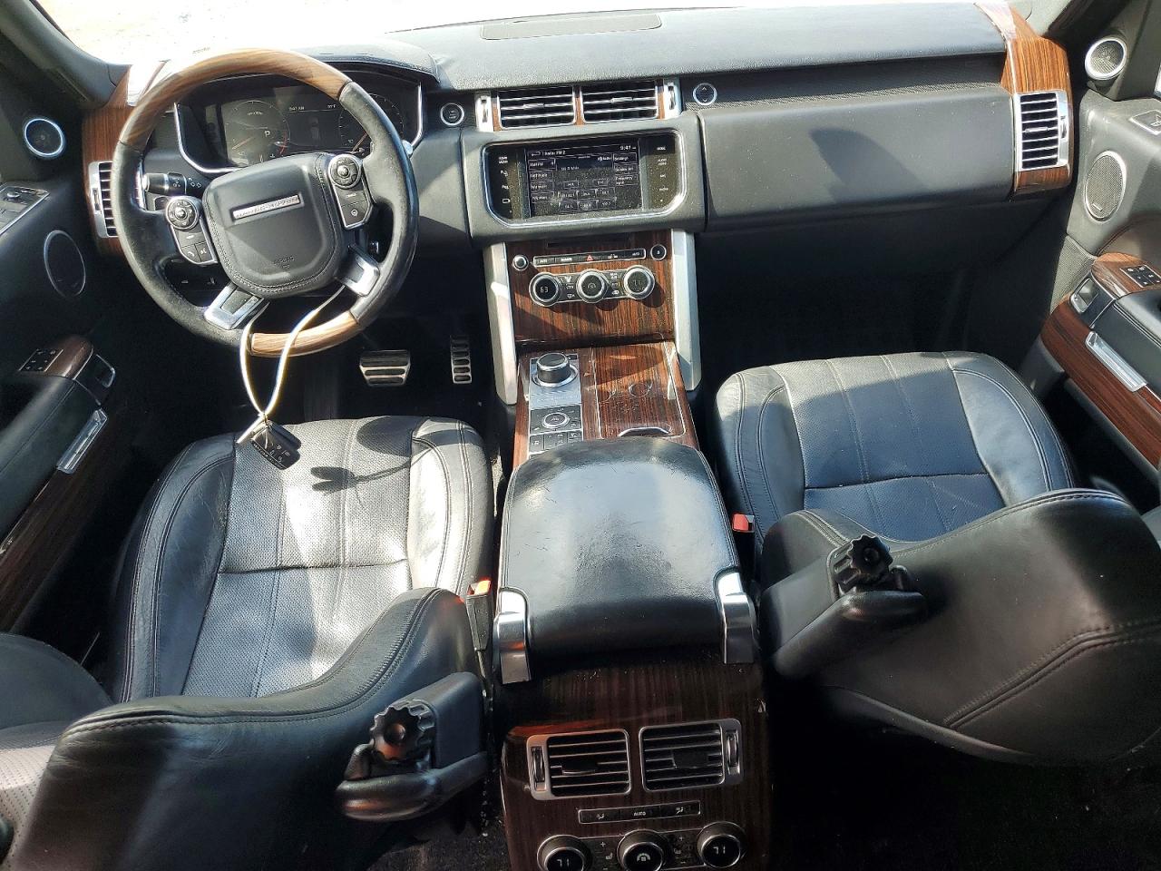 2014 Land Rover Range Rover Supercharged Black vin: SALGS2EF6EA133387