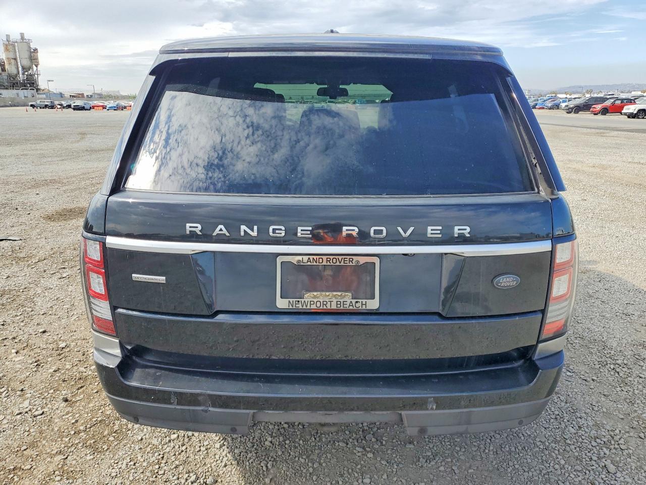 2014 Land Rover Range Rover Supercharged Black vin: SALGS2EF6EA133387