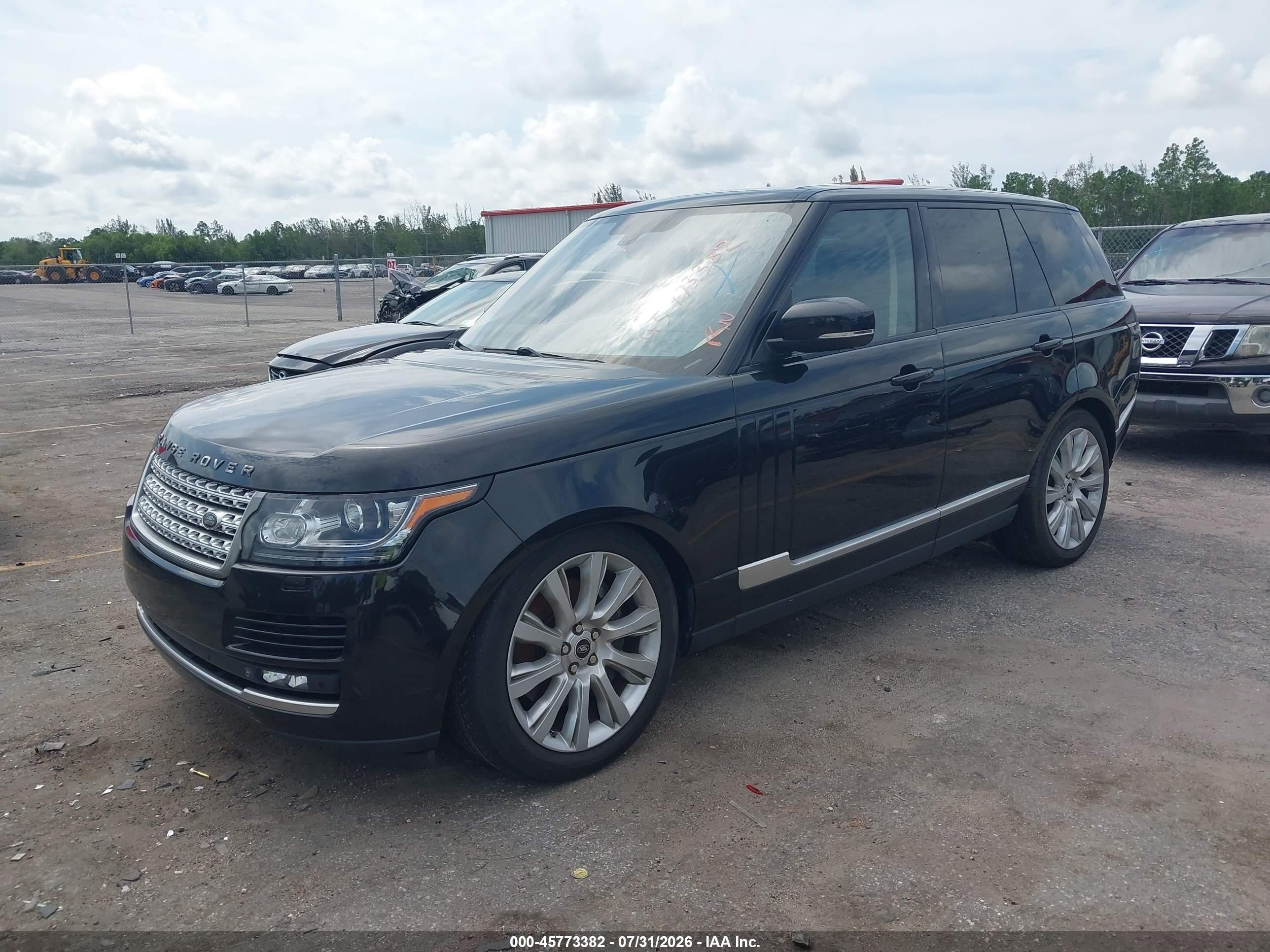 2013 Land Rover Range Rover Supercharged Черный vin: SALGS2EF7DA100882