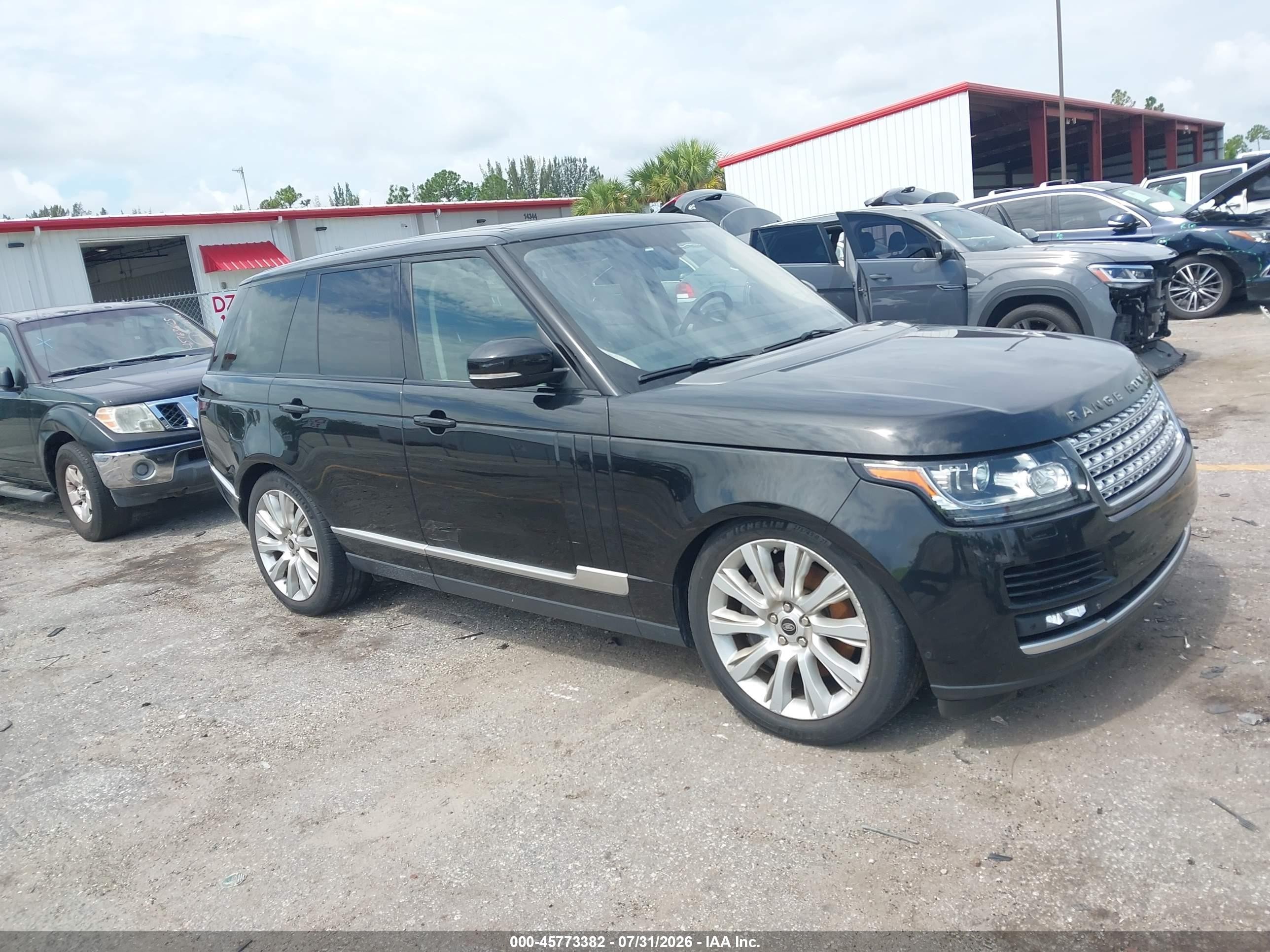 2013 Land Rover Range Rover Supercharged Black vin: SALGS2EF7DA100882