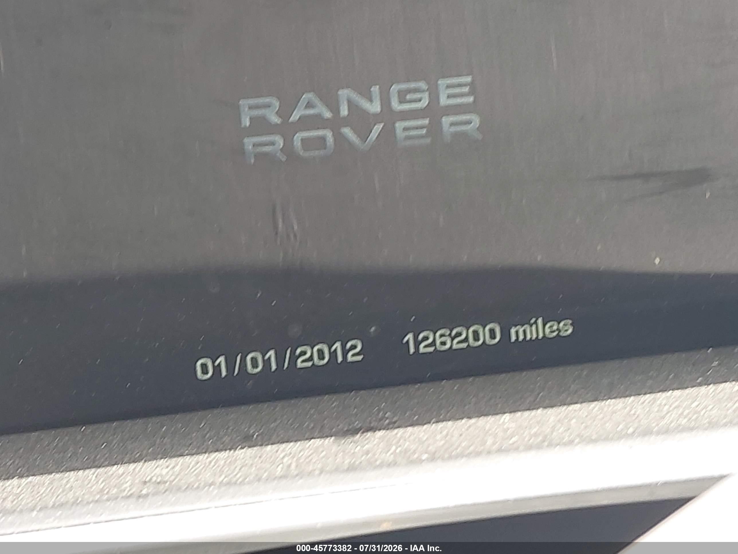2013 Land Rover Range Rover Supercharged Черный vin: SALGS2EF7DA100882