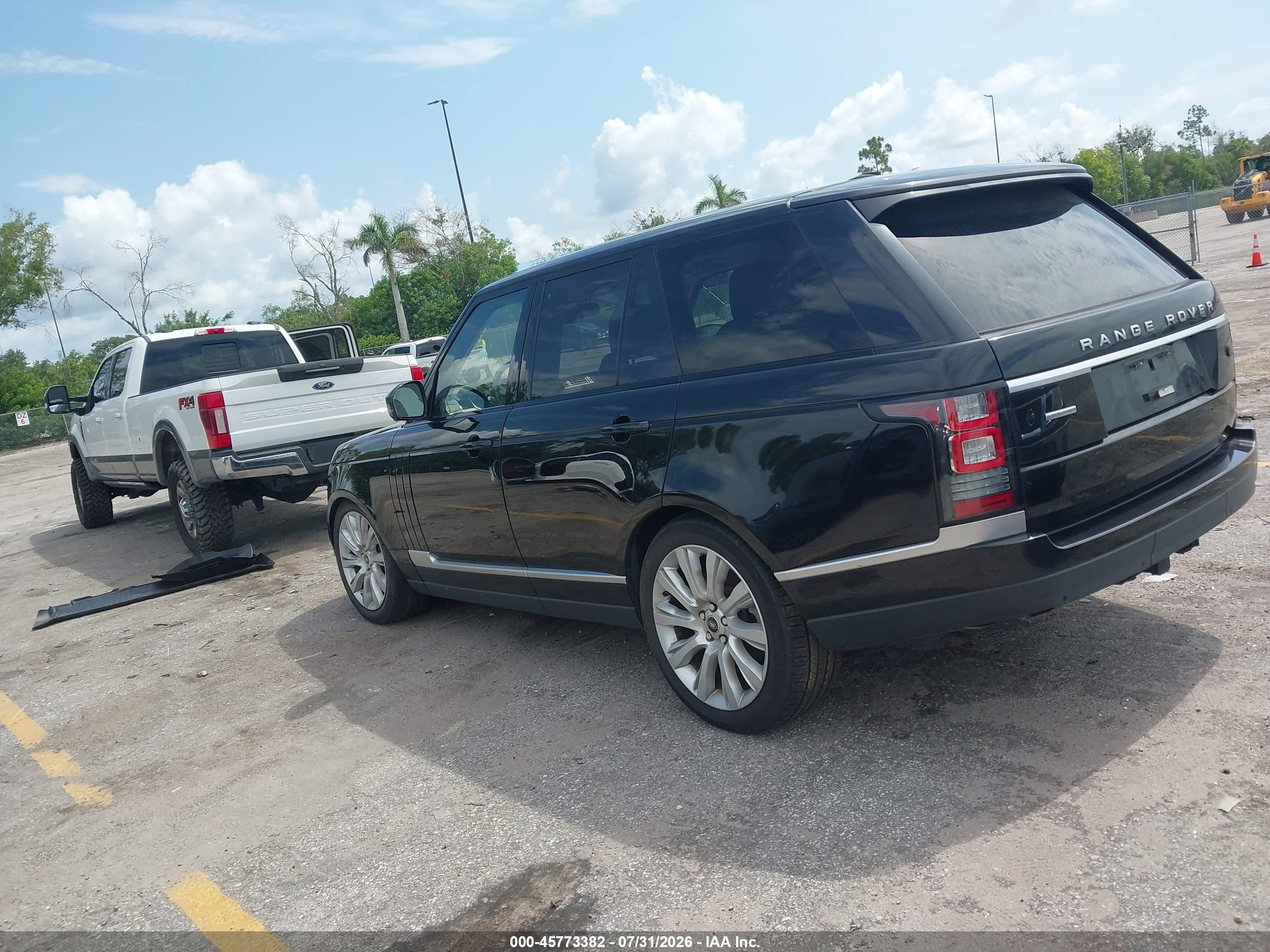 2013 Land Rover Range Rover Supercharged Черный vin: SALGS2EF7DA100882