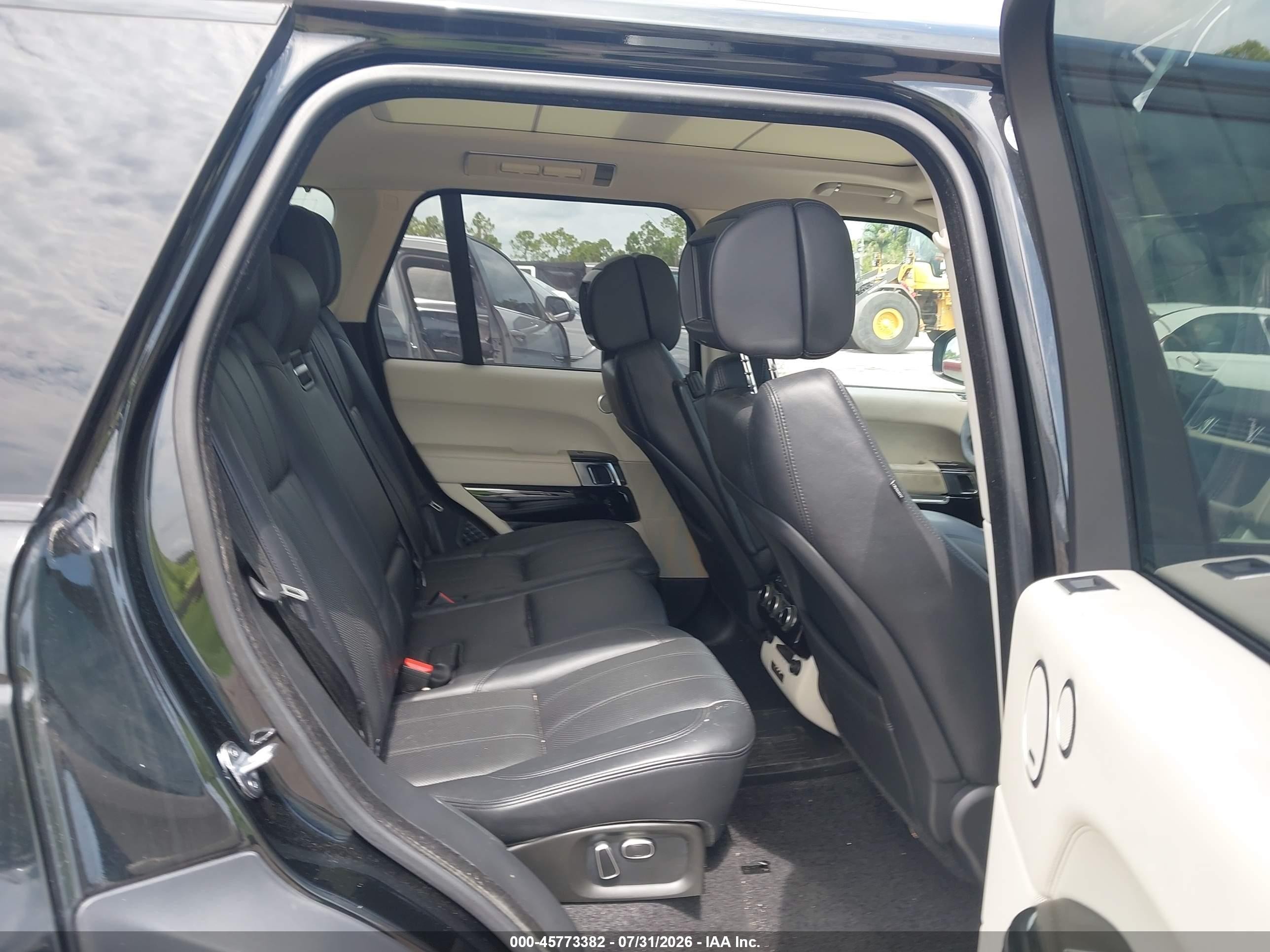 2013 Land Rover Range Rover Supercharged Черный vin: SALGS2EF7DA100882