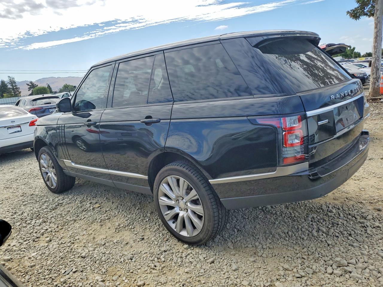 2014 Land Rover Range Rover Supercharged Black vin: SALGS2EF7EA135049