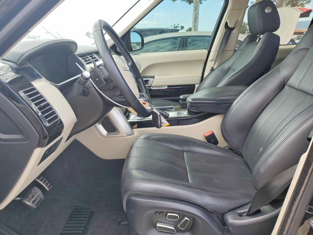 2014 Land Rover Range Rover Supercharged Black vin: SALGS2EF7EA135049