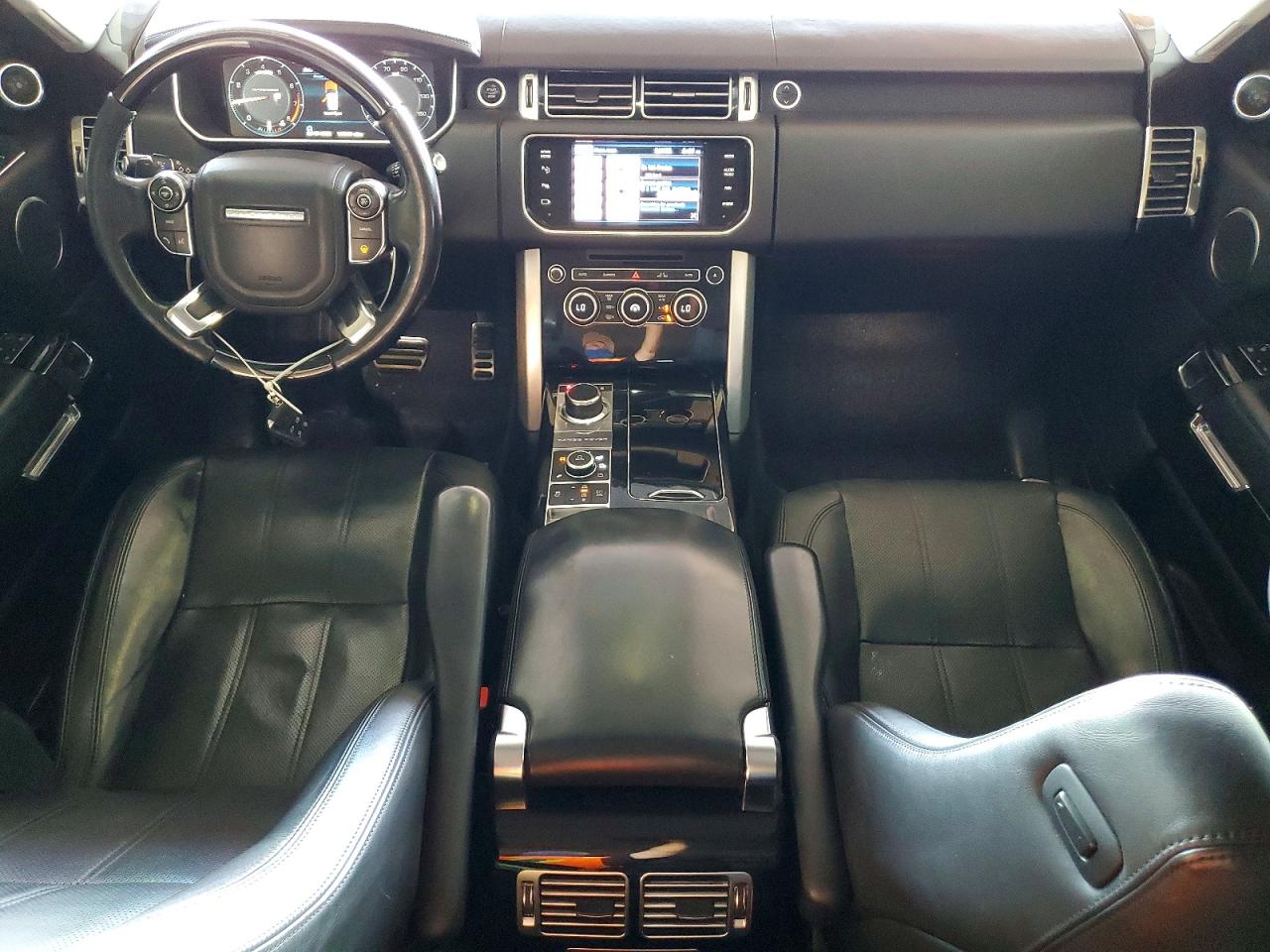 2013 Land Rover Range Rover Supercharged Black vin: SALGS2EFXDA104523