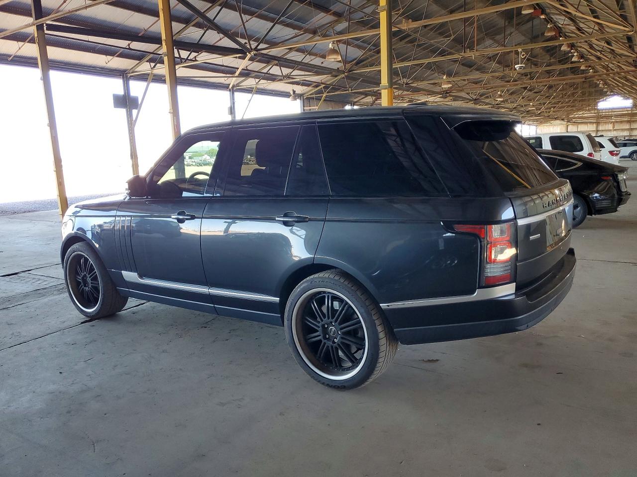2013 Land Rover Range Rover Supercharged Black vin: SALGS2EFXDA104523