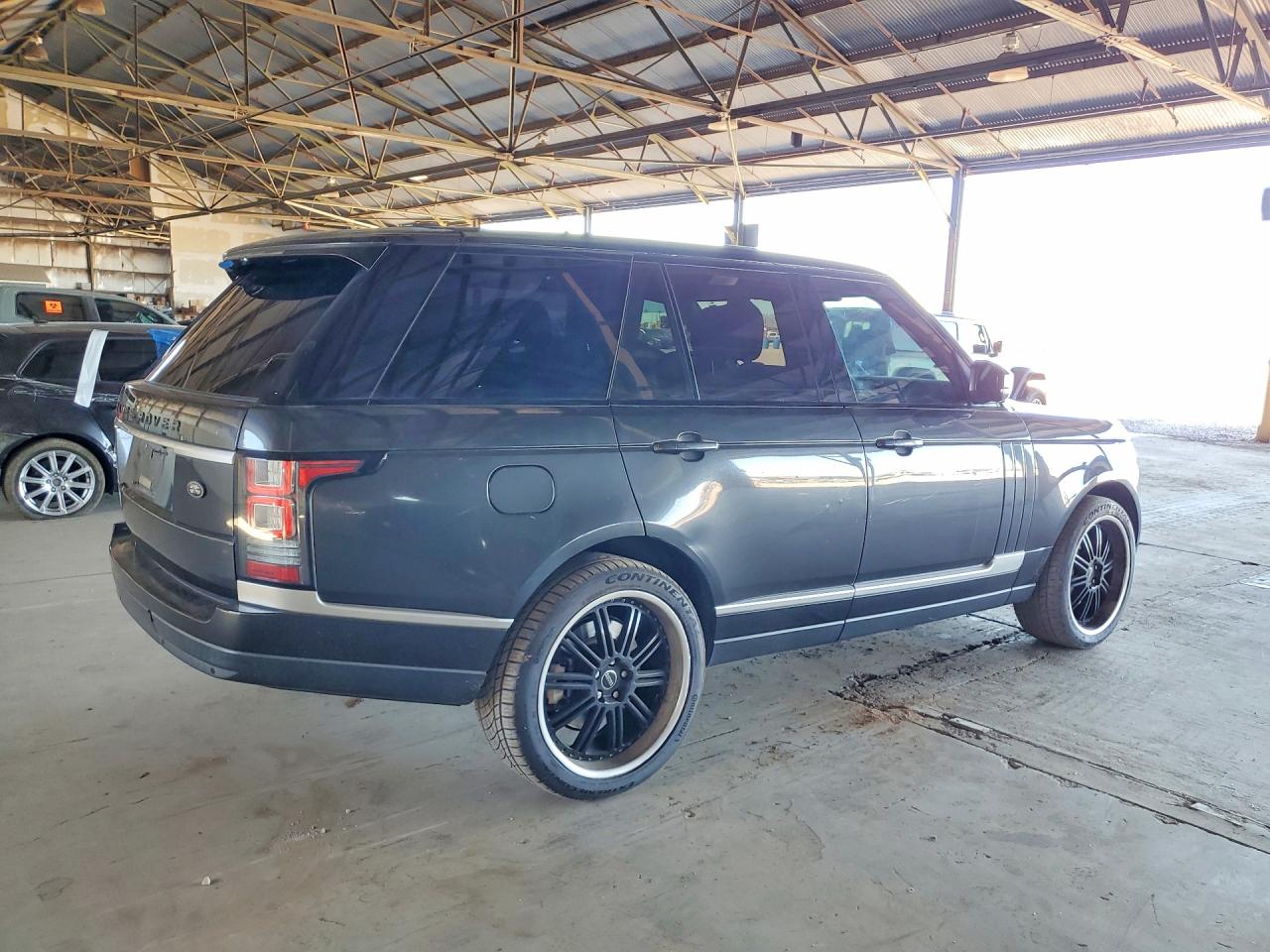 2013 Land Rover Range Rover Supercharged Black vin: SALGS2EFXDA104523