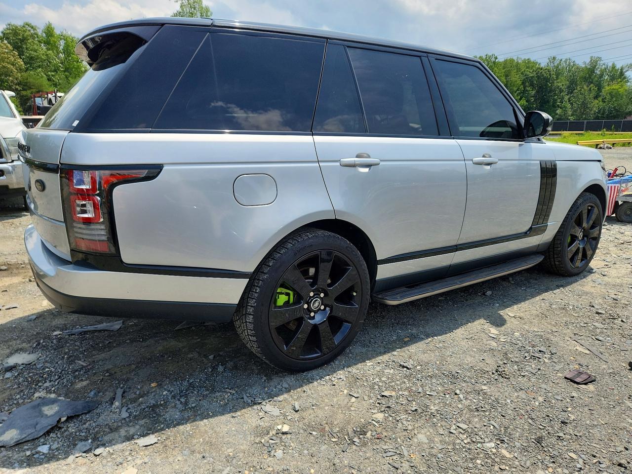 2013 Land Rover Range Rover Supercharged Silver vin: SALGS2EFXDA120351