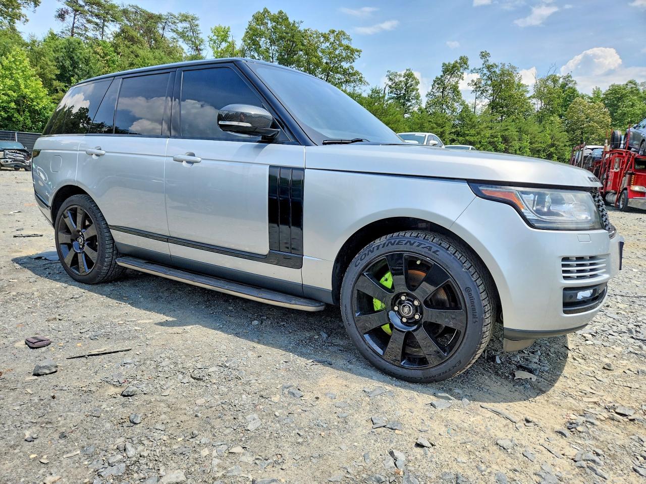 2013 Land Rover Range Rover Supercharged Silver vin: SALGS2EFXDA120351