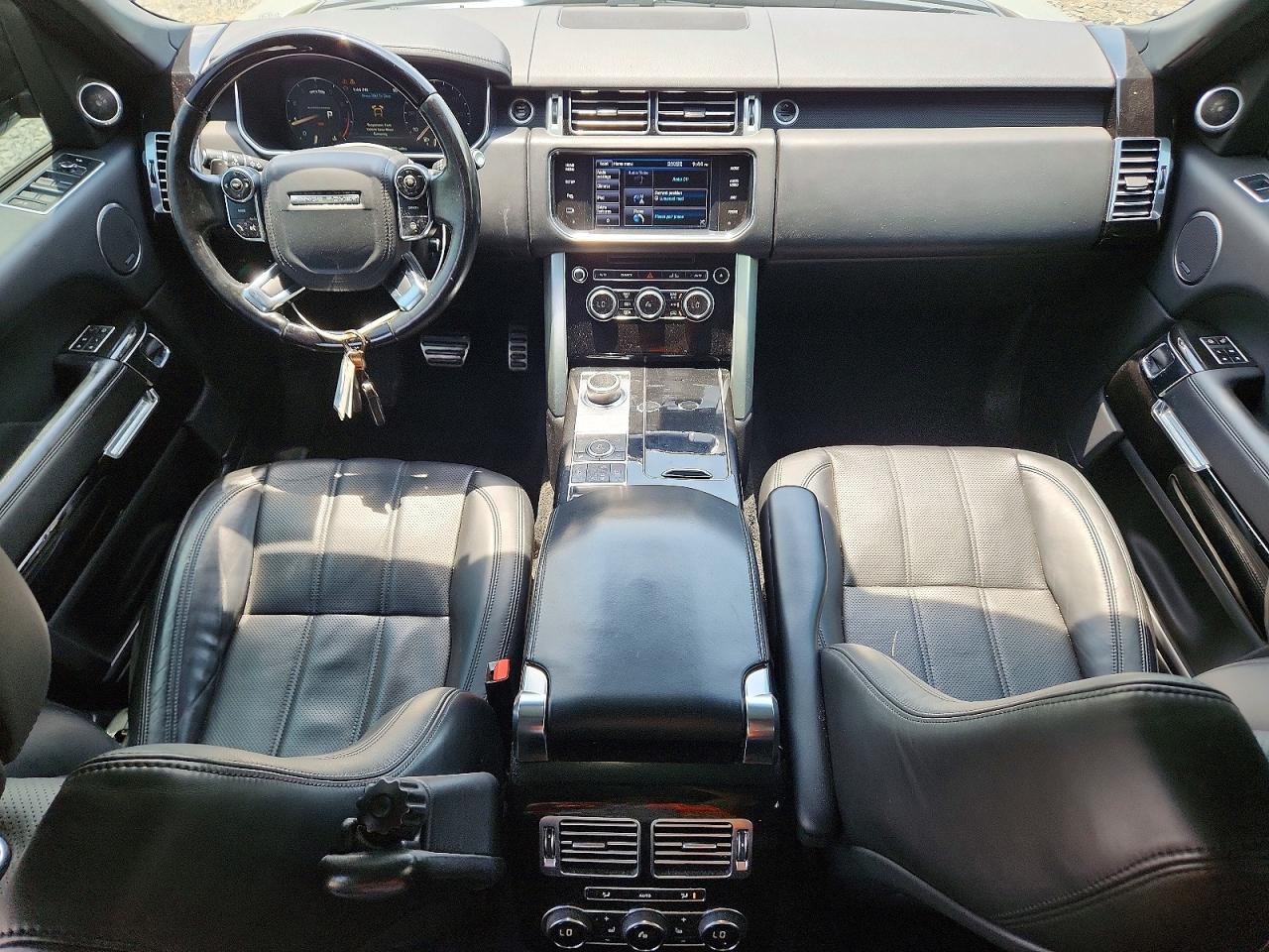 2013 Land Rover Range Rover Supercharged Silver vin: SALGS2EFXDA120351
