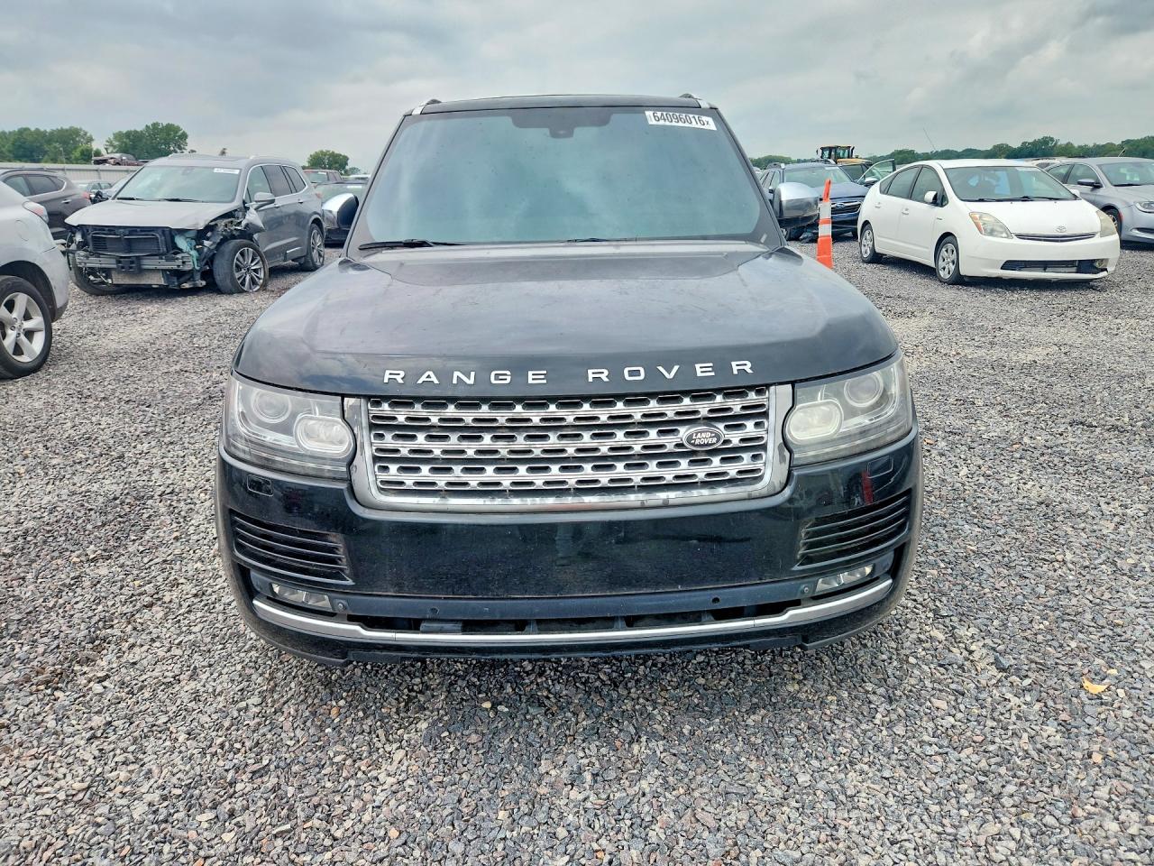 2014 Land Rover Range Rover Supercharged Green vin: SALGS2EFXEA125258