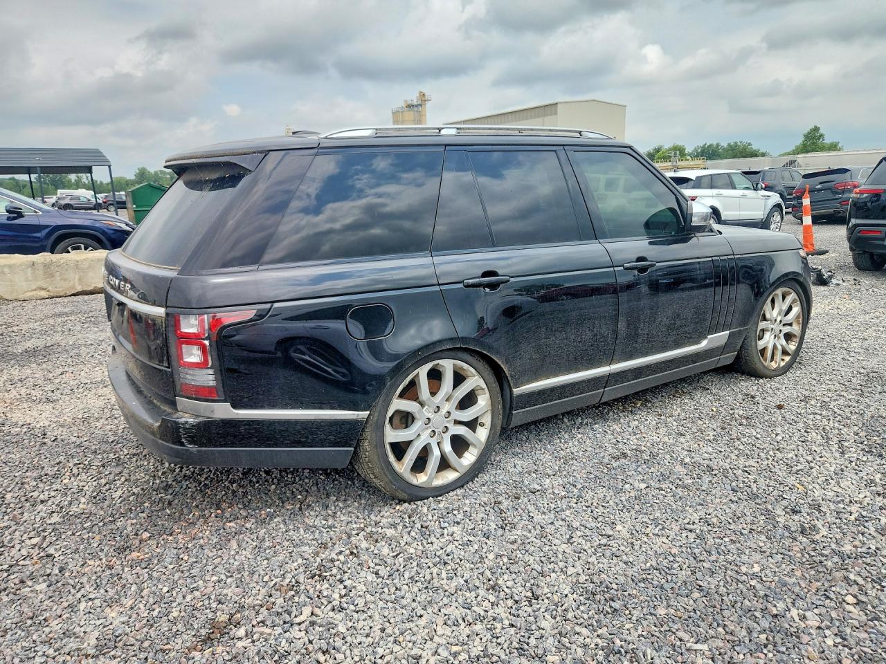 2014 Land Rover Range Rover Supercharged Green vin: SALGS2EFXEA125258