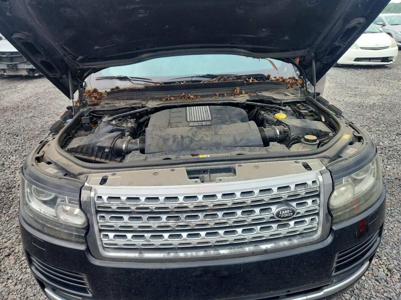 2014 Land Rover Range Rover Supercharged Green vin: SALGS2EFXEA125258