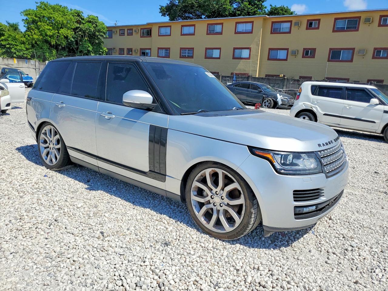 2014 Land Rover Range Rover Supercharged Silver vin: SALGS2EFXEA146210