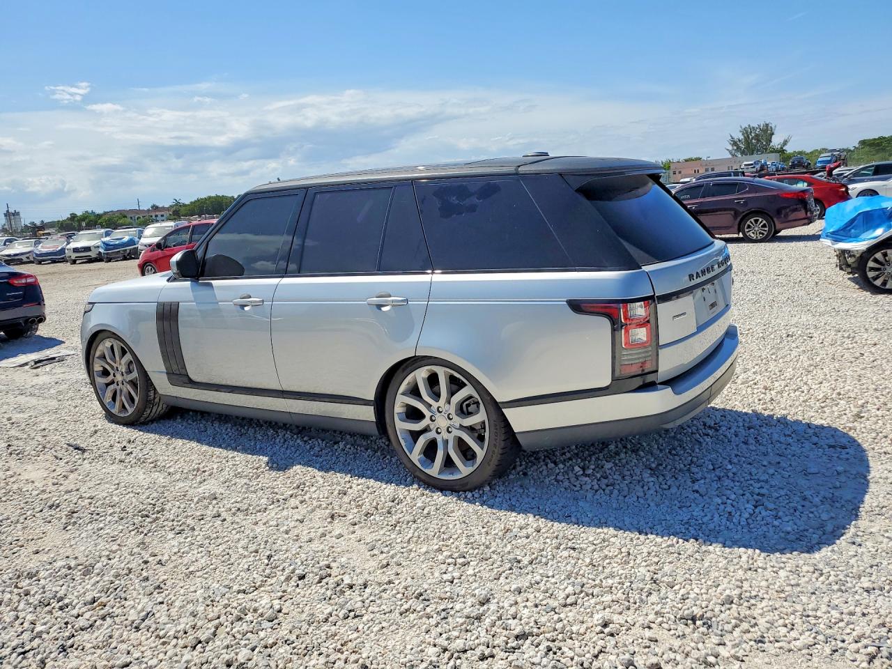 2014 Land Rover Range Rover Supercharged Silver vin: SALGS2EFXEA146210