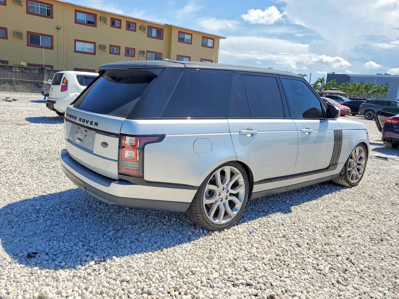 2014 Land Rover Range Rover Supercharged Silver vin: SALGS2EFXEA146210