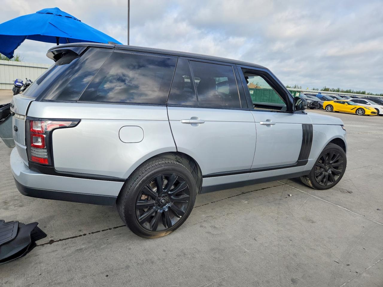 2017 Land Rover Range Rover Supercharged Gray vin: SALGS2FE2HA349165