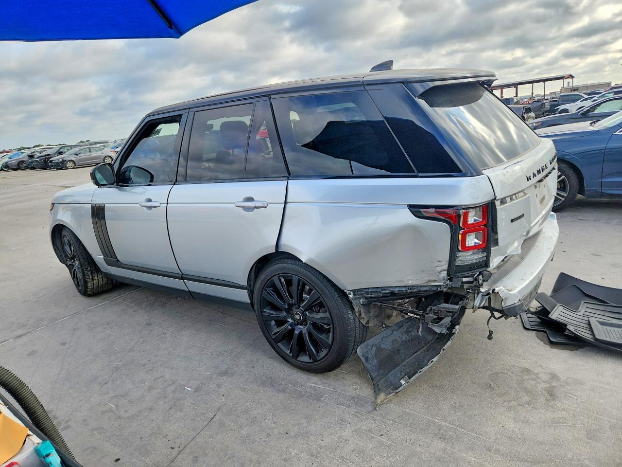 2017 Land Rover Range Rover Supercharged Gray vin: SALGS2FE2HA349165