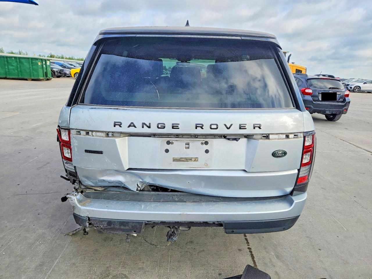 2017 Land Rover Range Rover Supercharged Gray vin: SALGS2FE2HA349165