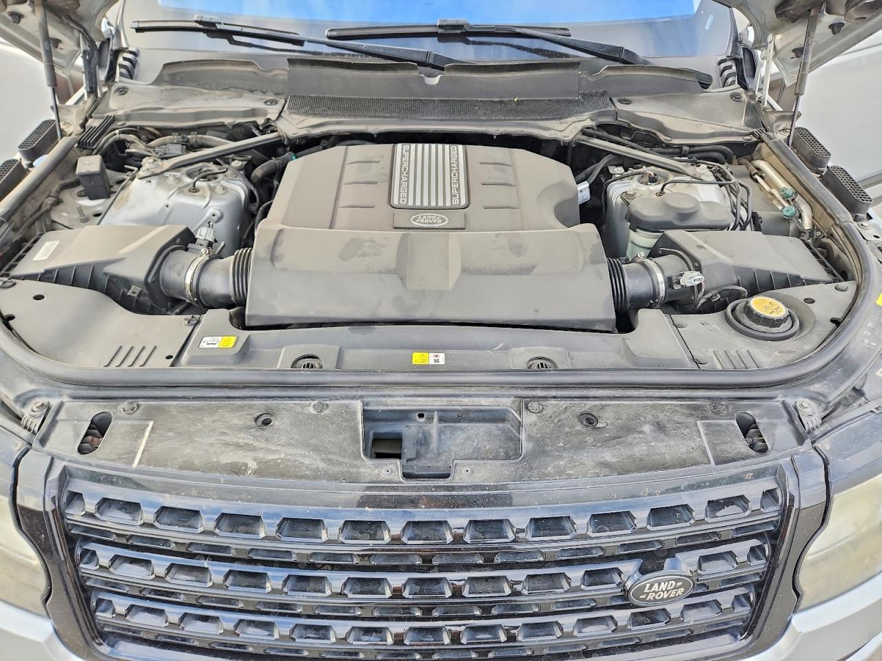 2017 Land Rover Range Rover Supercharged Gray vin: SALGS2FE2HA349165