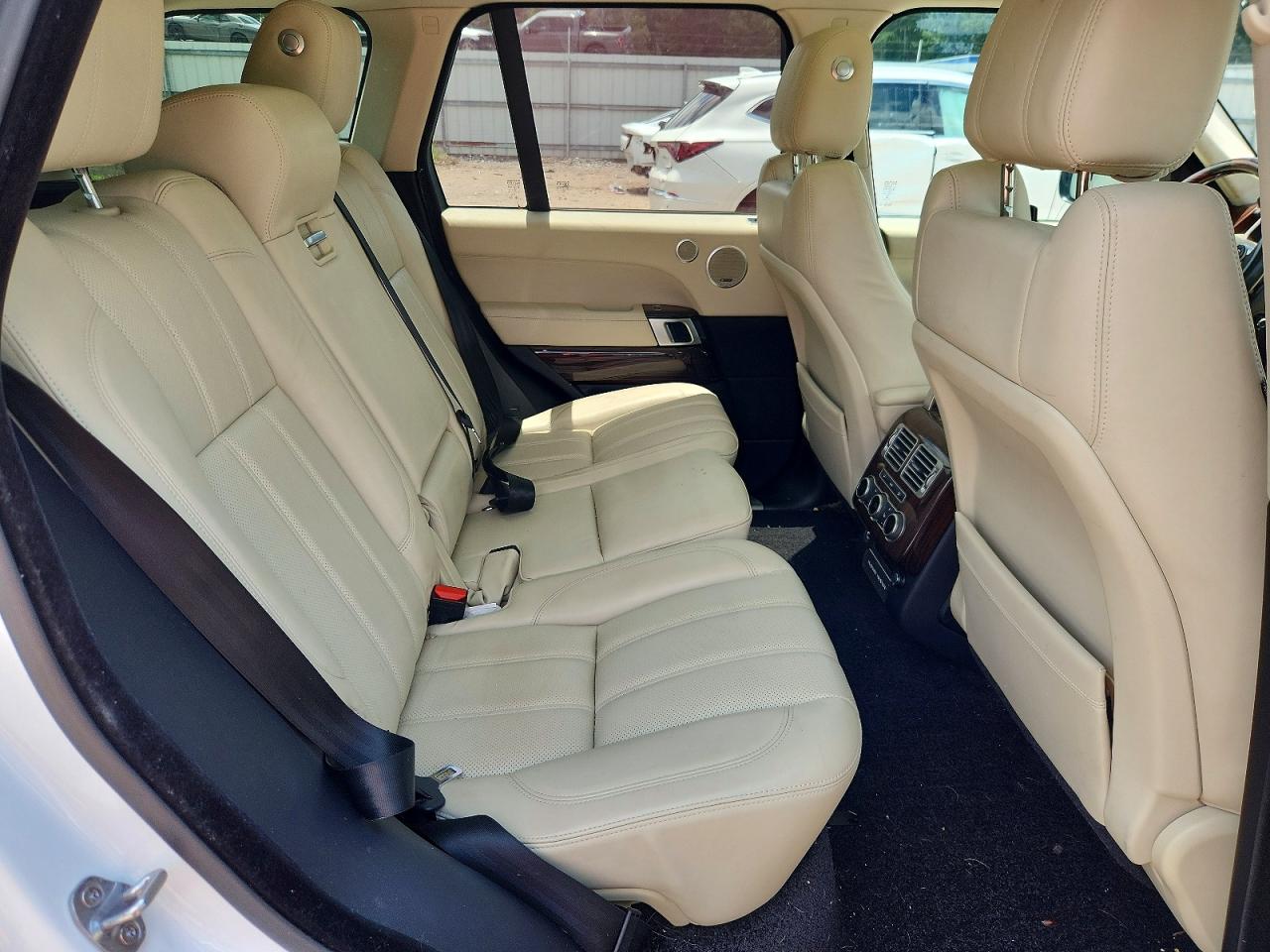 2017 Land Rover Range Rover Supercharged White vin: SALGS2FE5HA322087
