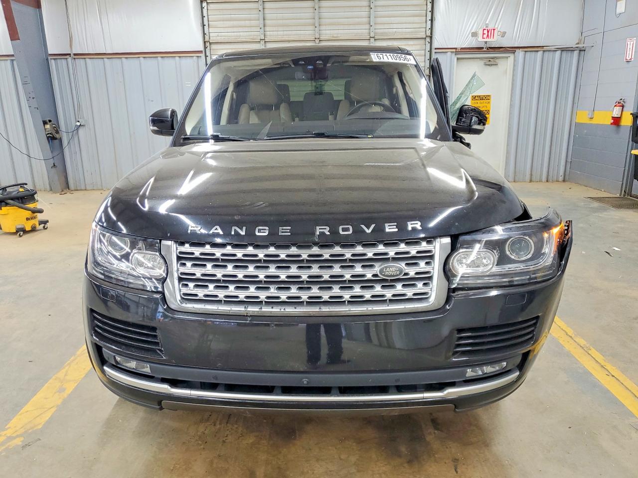 2017 Land Rover Range Rover Supercharged Black vin: SALGS2FE6HA325063