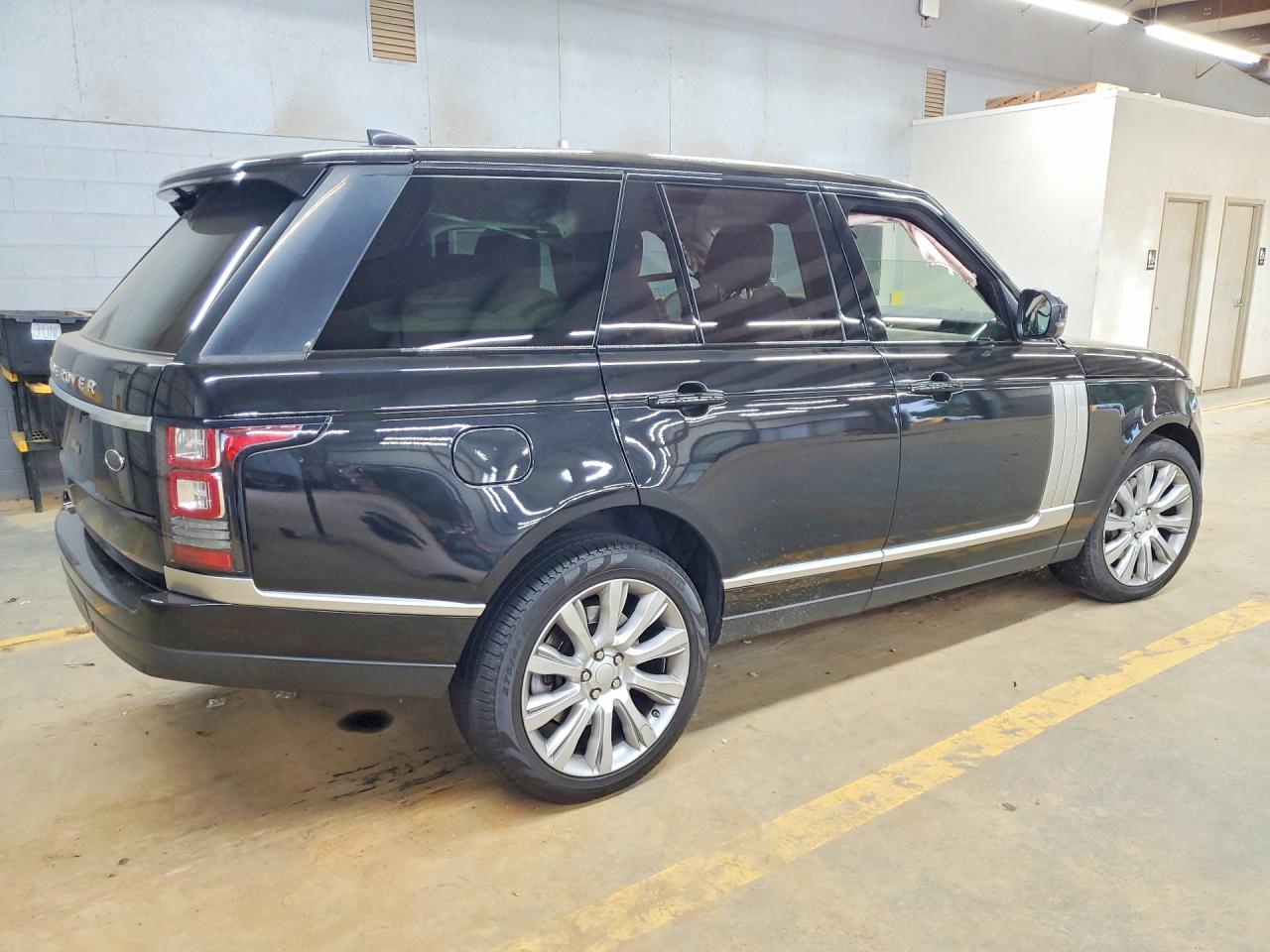 2017 Land Rover Range Rover Supercharged Black vin: SALGS2FE6HA325063