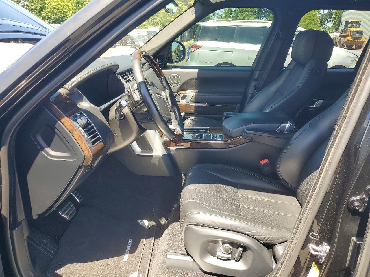2017 Land Rover Range Rover Supercharged Black vin: SALGS2FE9HA330077