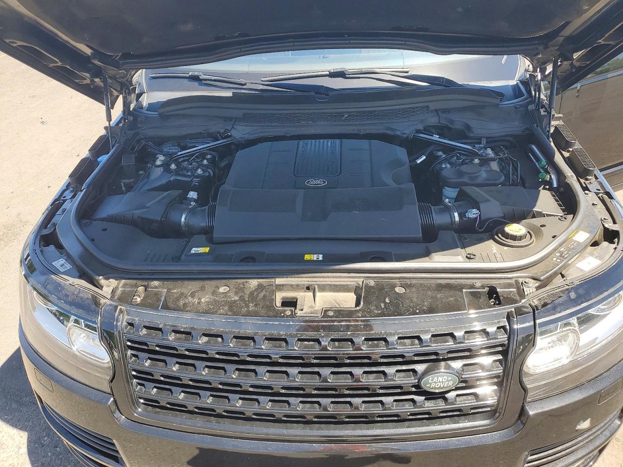 2017 Land Rover Range Rover Supercharged Black vin: SALGS2FE9HA330077