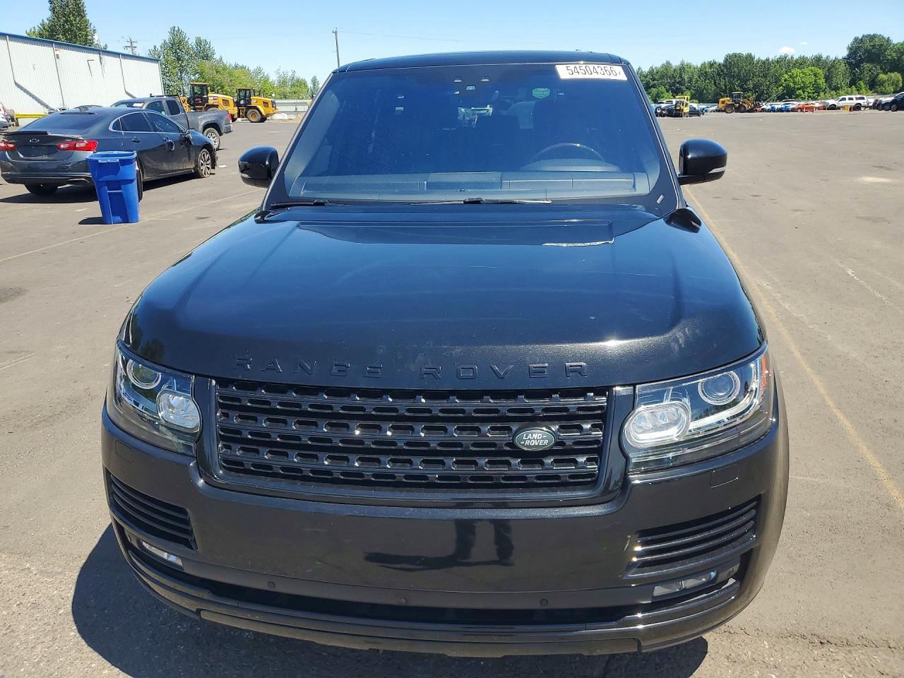2017 Land Rover Range Rover Supercharged Black vin: SALGS2FE9HA330077
