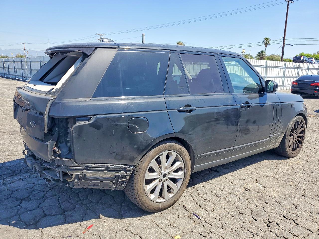 2017 Land Rover Range Rover Hse Black vin: SALGS2FK9HA328464